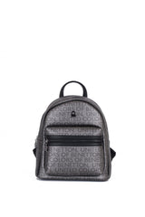 Benetton Mono 2 Kadın Sırt Çantası Platin - Siyah