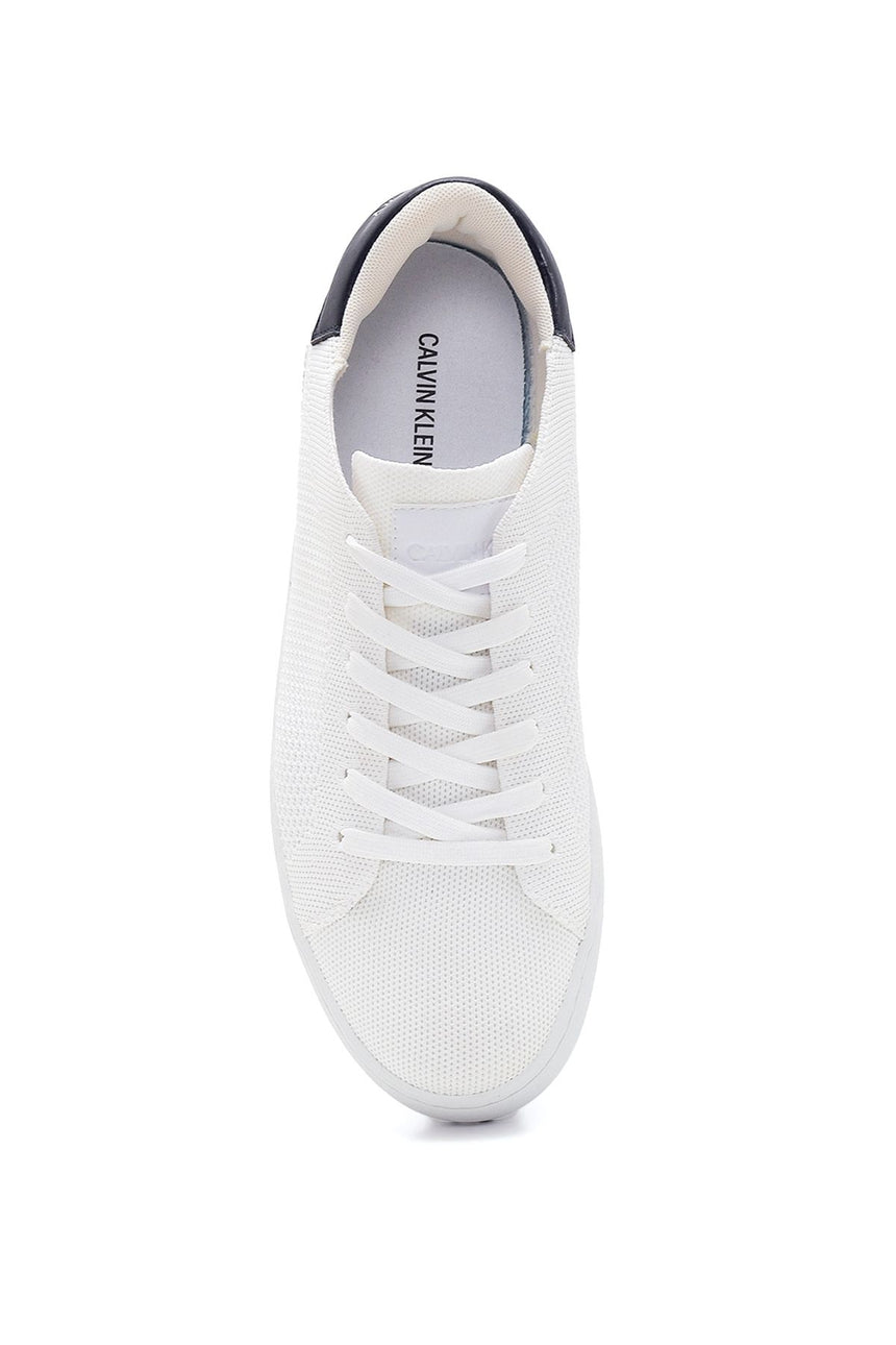 Calvin Klein Erkek Laceup Pes Cupsole Sneaker Bright White