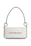 Calvin Klein Sculpted Kadın Omuz Çantası White