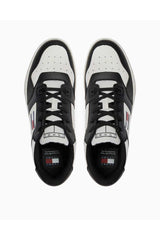 Tommy Hilfiger Retro Basket Low Top Sneakers Black/Ecru
