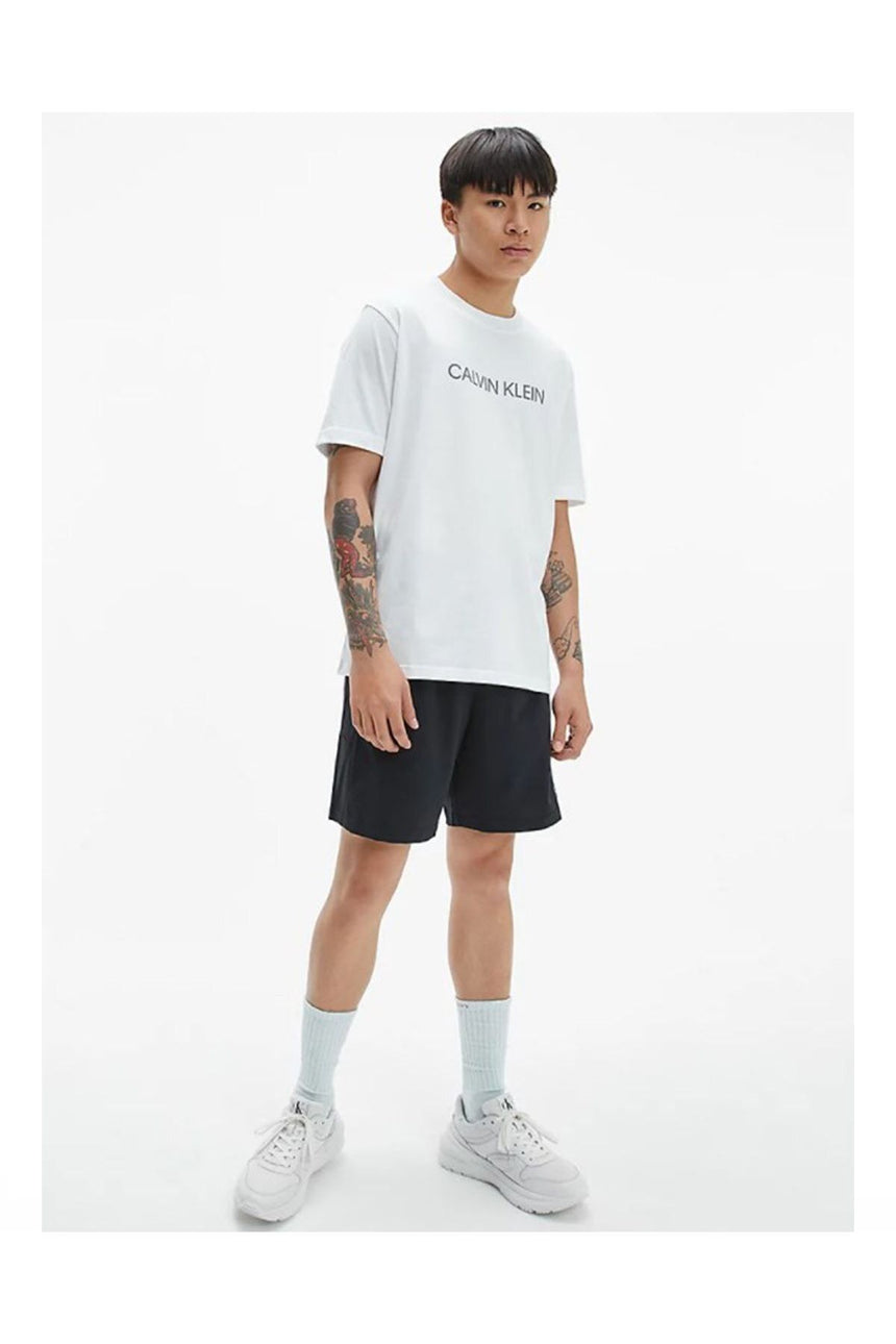 Calvin Klein Erkek S/S T-Shirt Bright White