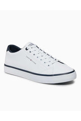 Tommy Hilfiger Leather Low Top Sneakers White
