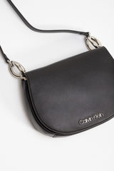 Calvin Klein Ck Chain Saddle Bag Çapraz Askılı Kadın Çantası Black