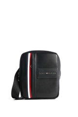 Tommy Hilfiger Th Metropolitan Mini Reporter Çapraz Askılı Erkek Çantası Black
