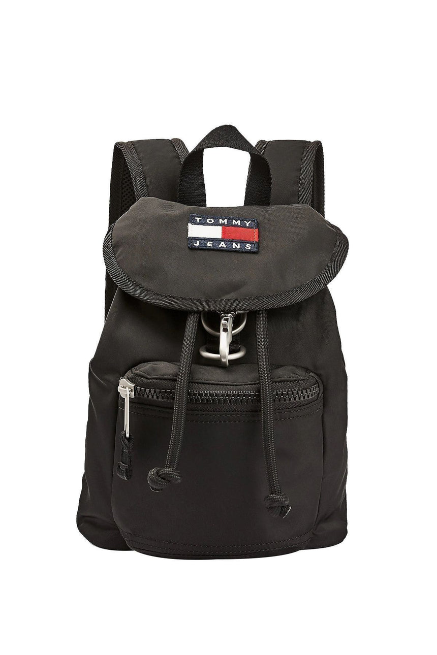 Tommy Hilfiger Tjw Heritage SM Kadın Sırt Çantası Black