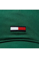 Tommy Hilfiger Elongated Flag Şapka Green