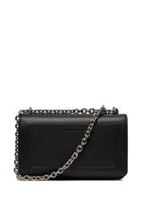Calvin Klein Mono Flap Zincirli Çapraz Askılı Çanta Black