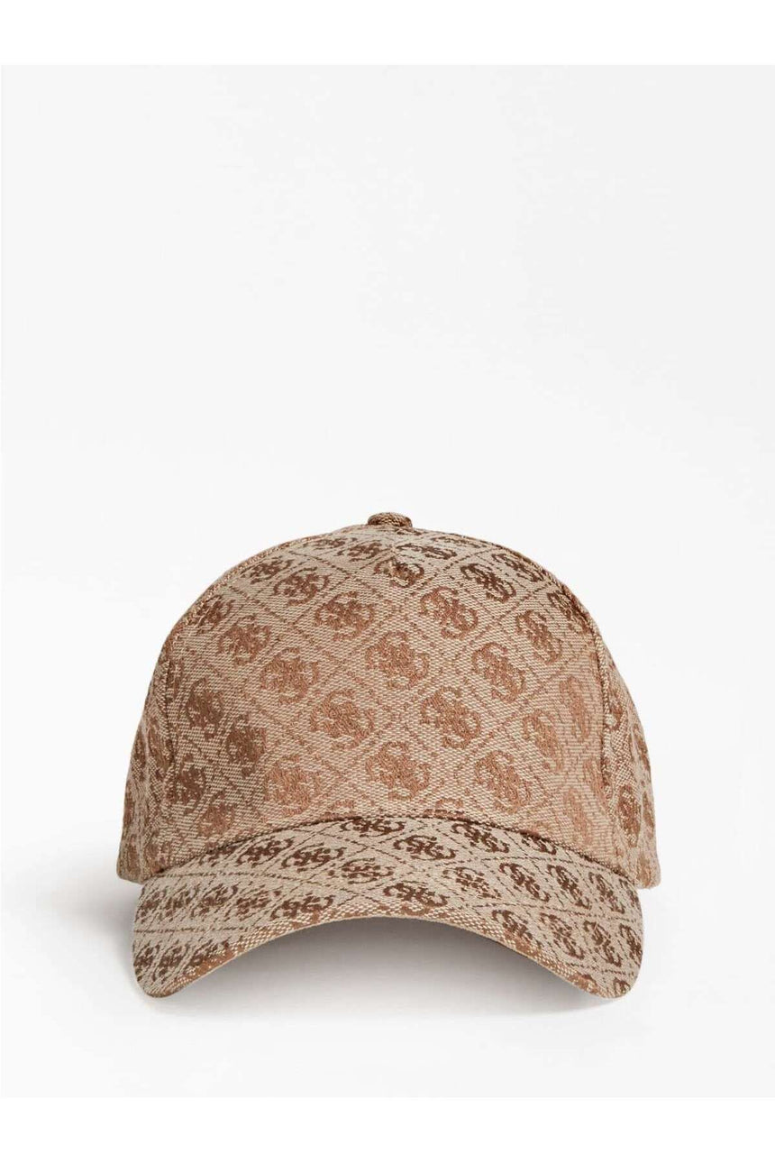 Guess Aviana Baseball Cap Kadın Şapka Latte Logo