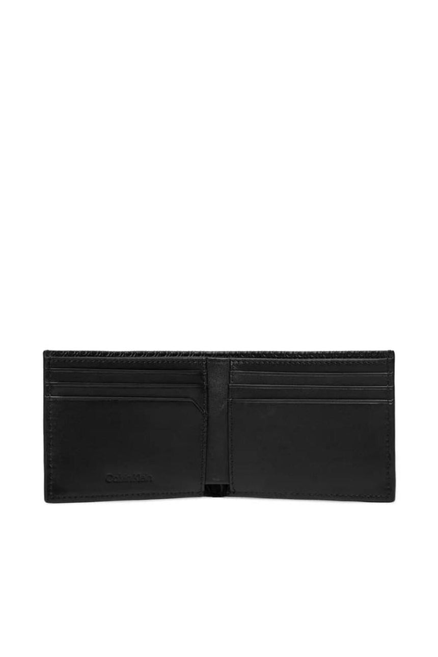 Calvin Klein Modern Bar Bifold 6CC W/Bill Cüzdanı Black