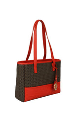 U.s Polo Assn. Kadın Omuz Çantası Kahve - Kırmızı