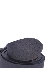 Calvin Klein Basic Ck Logo 100 cm Erkek Kemer Black