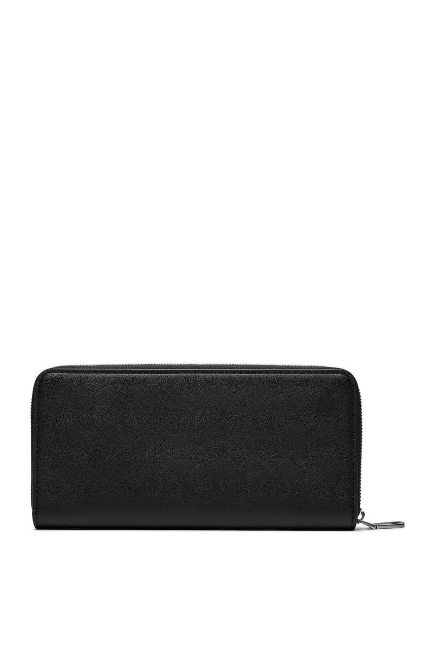 Calvin Klein Sculpted Mono Zip Around Cüzdan Black