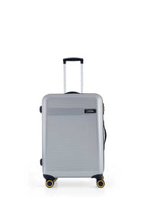 National Geographic 55 Cm Valiz Gümüş