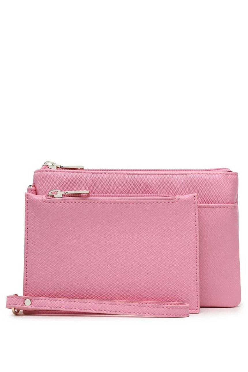 Guess Perıpheral Pouch Kadın Portföy Çanta Pink
