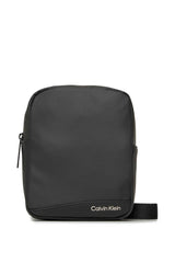 Calvin Klein Rubberized Reporter Çapraz Askılı Çanta Black