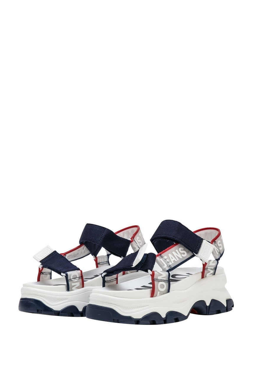 Tommy Hilfiger Pop Color Hybrid Sandal Kadın Sandalet Twilight Navy