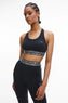 Calvin Klein Kadın Low Support Sports Bralet Black