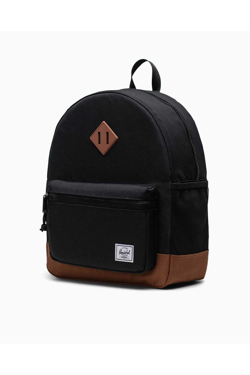 Herschel Heritage Youth Backpack Sırt Çantası Black/Saddle Brown