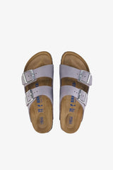 Birkenstock Arizona Sfv Nubuck Kadın Terlik Purple Fog
