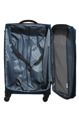 Us Polo Assn Kumaş Orta Boy Valiz Lacivert - Kırmızı