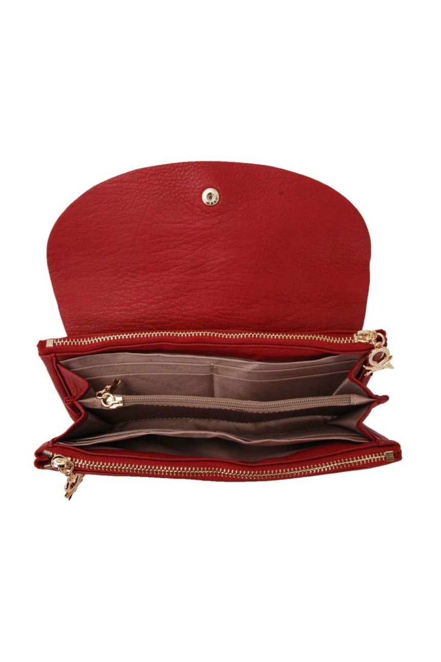 Benetton Vintage Medium Kadın Cüzdanı Kırmızı