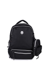 Bear & Deer Kangroo Çok Gözlü Sırt Çantası Siyah