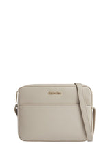 Calvin Klein Kadın Kamera Çapraz Çanta Grey