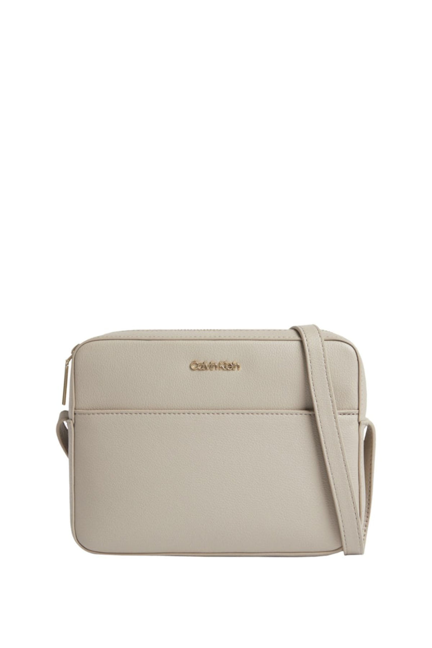 Calvin Klein Kadın Kamera Çapraz Çanta Grey