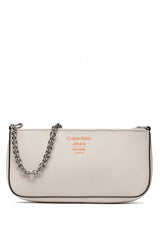 Calvin Klein Sculpted Soulder Pouch Beige