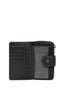 Cengiz Pakel Çok Gözlü Kadın Cüzdanı Siyah