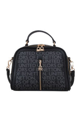 Benetton Klasik Small Çapraz Askılı Kadın Çantası Siyah