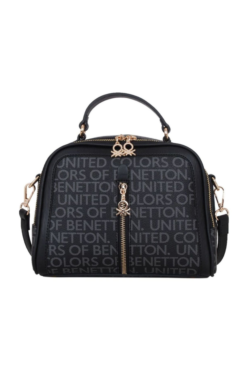 Benetton Klasik Small Çapraz Askılı Kadın Çantası Siyah
