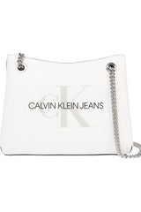 Calvin Klein Ckj Sculpted Mono Kadın Omuz Çantası Bright White