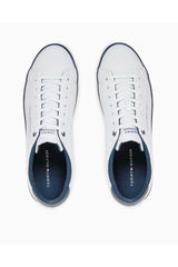 Tommy Hilfiger Leather Low Top Sneakers White