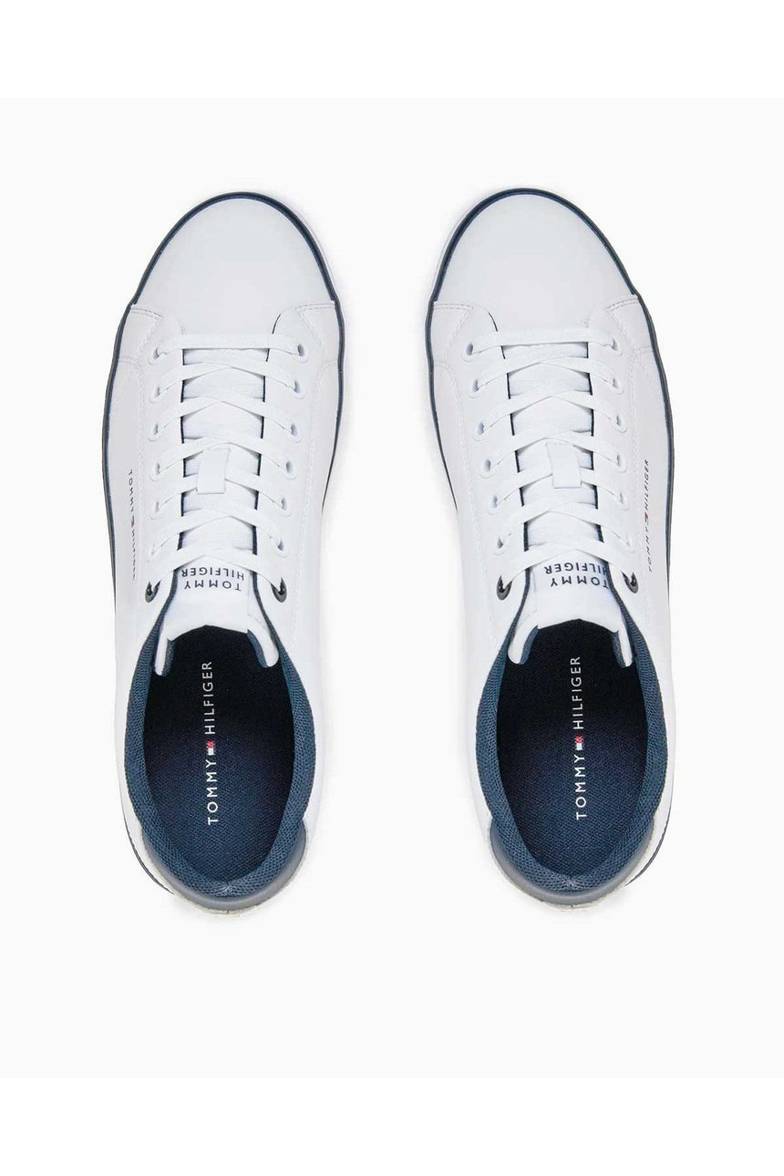 Tommy Hilfiger Leather Low Top Sneakers White