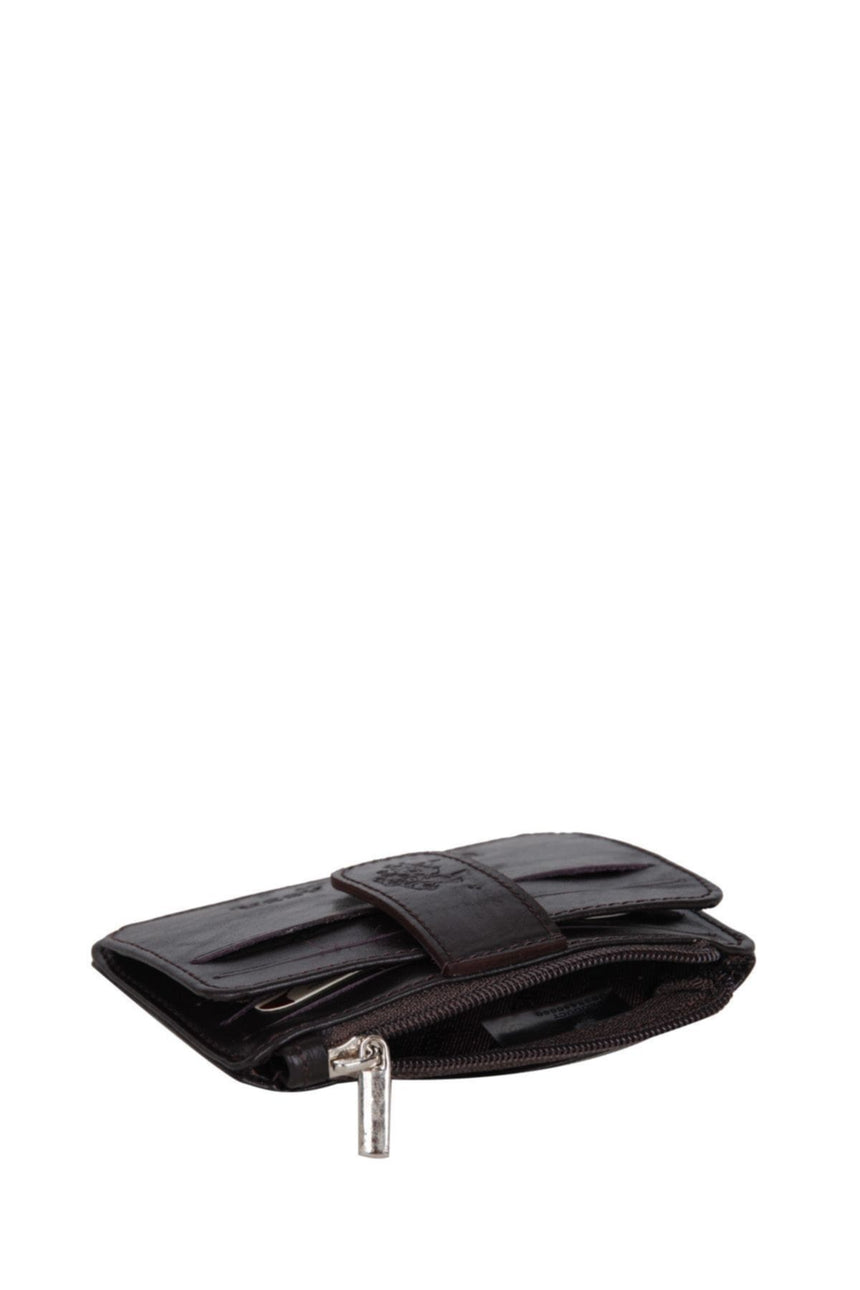 U.s Polo Assn. Fermuarlı Kartlık Kahve