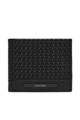 Calvin Klein Modern Bar Bifold 6CC W/Bill Cüzdanı Black