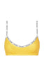Calvin Klein Bralette Bikini Üstü Eureka Yellow