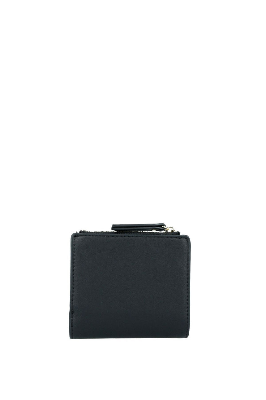 Tommy Hilfiger Th Seasonal Med Slim Wallet Kadın Cüzdanı Black