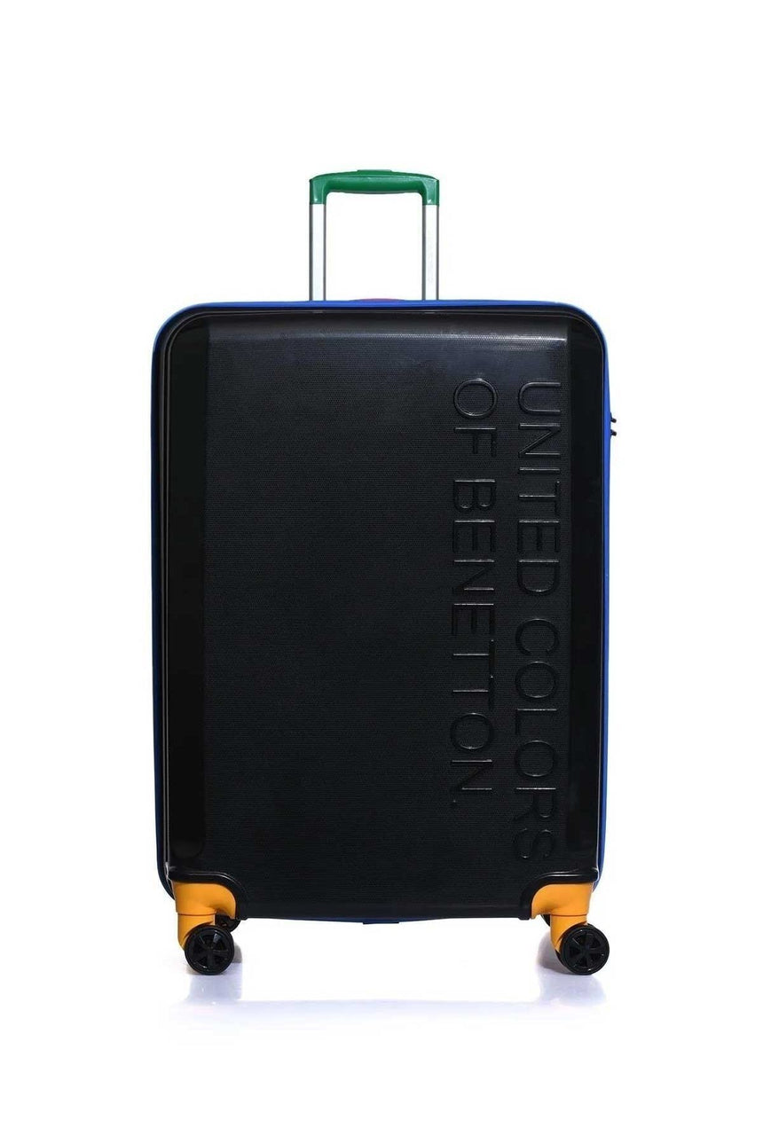 Benetton Büyük Boy 70 Cm Valiz Siyah