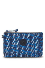 Kipling Casual Pouch Style-it Kadın Makyaj Çantası Printed Note Bl