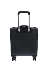 Guess Divvy Wheeeled Travel Kabin Boy Valiz Coal Logo
