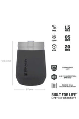 Stanley The Everyday GO Tumbler 0.29L. Çelik, Yalıtımlı Termos Füme