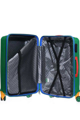 Benetton Orta Boy 60 Cm Valiz Yeşil