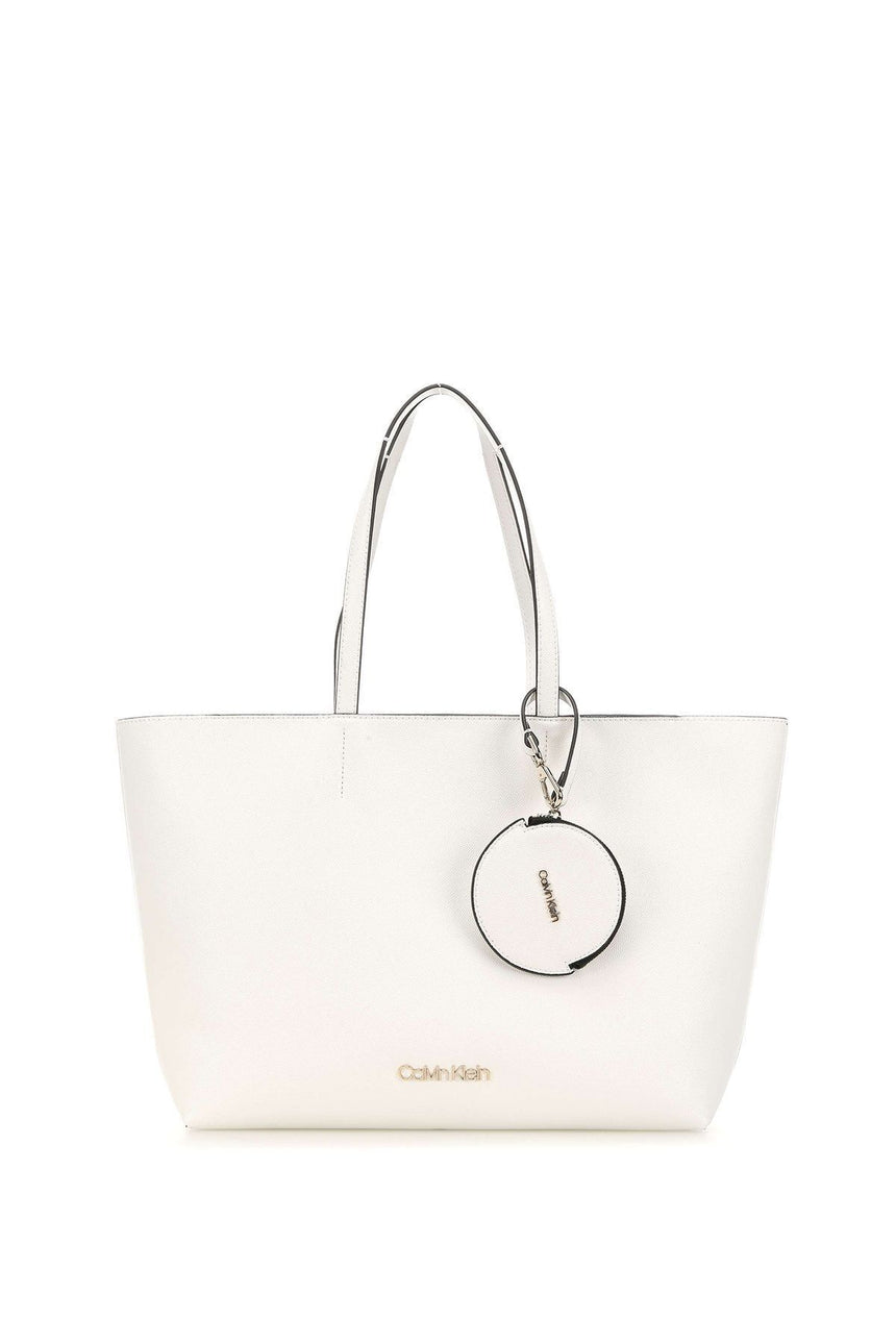 Calvin Klein Must Shopper Md Cav Kadın Kol Çantası White