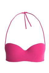 Guess Padded Bandeau Kadın Bikini Monroe Pink