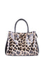 Axpe Kadın Omuz Çantası Kahve Leopar