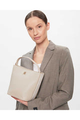 Tommy Hilfiger Essential Bucket El Çantası Beige