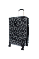 Guess Wilder 28 In 8-Wheel Orta Boy Valiz Black Logo