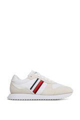 Tommy Hilfiger Runner Evo Mix Erkek Sneakers White